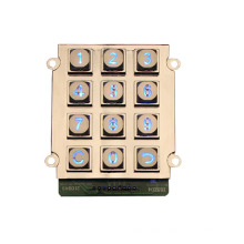 Zinc alloy Industrial telephone Keypad backlit led keypad